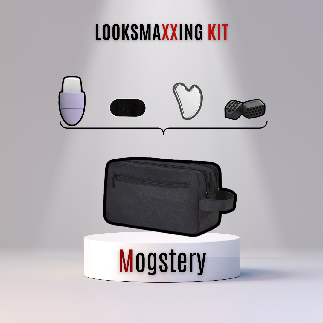 Mogstery Ultimate Looksmaxxing Kit + Free travel Kit & Guide